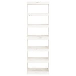 vidaXL Bibliothèque/Séparateur de pièce Blanc 60x30x199 5cm Pin solide