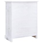 vidaXL Armoire à tiroirs Blanc 60 x 30 x 75 cm Bois