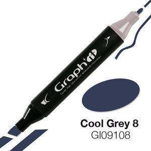 Marqueur à l'alcool Graph'it 9108 Cool Grey 8