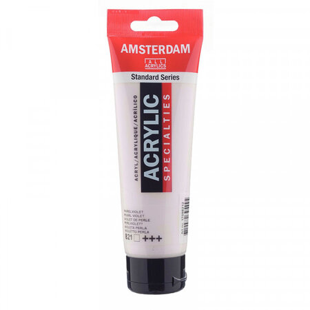Peinture acrylique en tube - violet perle - 120ml - amsterdam