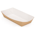 Lot de 500: Barquette carton snacking 35 cl