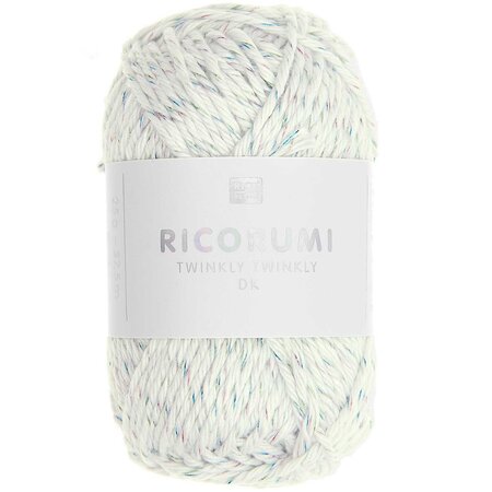 Pelote de coton Ricorumi 25 g - Arc-en-ciel
