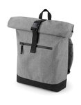Sac à dos roll-top 12L - compartiment ordinateur - BG855 - gris