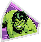 Pièce de monnaie en Argent 2 Dollars g 31.1 (1 oz) Millésime 2023 MARVEL Avengers HULK
