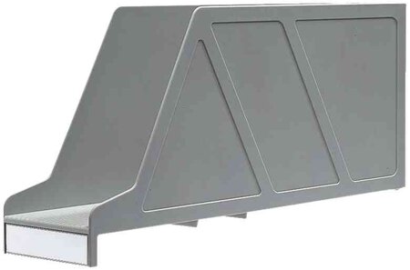 Lot de 20 porte-revues orgaclass  pour sous-dossiers  gris leitz