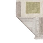 Tapis de jeu enfant lavable en coton - circuit voiture - 120 x 170 cm