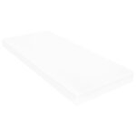 vidaXL Matelas 120 x 200 cm 7 zones Mousse PU 10 cm H2 H3
