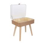 Chevet design en bois elin