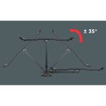 MELICONI 480972 Support mural TV inclinable et orientable SP 400SR PLUS pour TV de 40'' a 82'' (101-208 cm)
