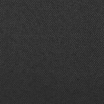 vidaXL Chaises à manger lot de 2 noir tissu