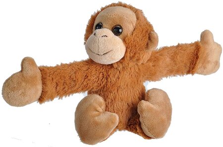 Peluche Orang-Outan De 20 Cm Marron