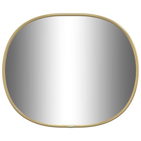 vidaXL Miroir mural Doré 30x25 cm