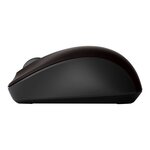 Microsoft mobile mouse - souris optique - 3 boutons - sans fil - bluetooth 4.0 - noir