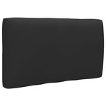 vidaXL Canapé palette 2 places et coussins Pin imprégné de marron miel