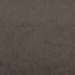vidaXL Repose-pied Gris foncé 60x60x35 cm Tissu microfibre