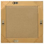 vidaXL Miroir mural style baroque 50x50 cm Doré