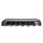Livoo Ensemble de raclette 12 personnes 1800 W Noir
