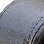 vidaXL Fauteuil Noir Similicuir