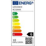 Osram spot r80 led verre clair variable 9 6w=100 e27 chaud