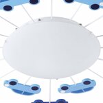 Eglo applique murale / plafonnier viki 1 bleu 92146