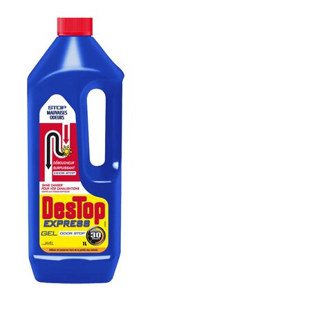 Gel Déboucheur Canalisation Stop Odeurs - 1L DESTOP