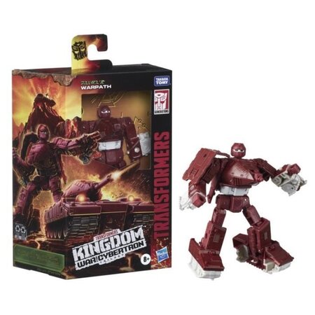 Transformers generations war for cybertron: kingdom - wfc-k6 warpath deluxe