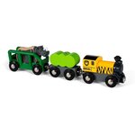 Brio World Train Rhino Safari - Accessoire Circuit de train en bois - Ravensburger - Mixte des 3 ans - 33964