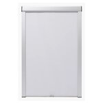 vidaXL Store occultant roulant Blanc MK06