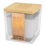 Bougie éco responsable musc blanc heart and home