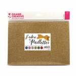 6 feuilles de caoutchouc souple pailleté
