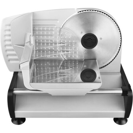 KALORIK TKGAS1003 Trancheuse - 150 W - Lame inox - Réglage tranches de 0 a 15 mm
