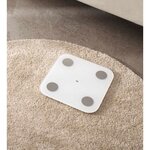 XIAOMI Mi Body Composition Scale 2 Balance Corporelle en Verre - Blanc