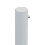 vidaXL Auvent latéral rétractable Crème 200x1200 cm
