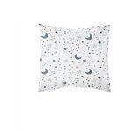 TODAY Parure de lit Enfant Kids First 1.6 - 1 personne - Housse de couette 140 x 200 et 1 taie d'oreiller 63 x 63 cm - Imprimé blanc