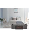 Radio Réveil Digital FM Bluetooth avec charge induction CLAR007BK - Nedis