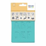 Set 12 pochoirs 9 x 9 cm - Jolies comptines