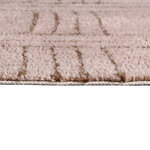 Tapis laine motif Masaï - rose - 200 x 300 cm