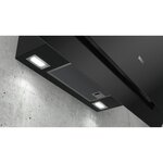 Siemens lc87khm60 - hotte décorative murale-evacuation / recyclage-680 m3 air max / h en mode turbo-65 db max-4 vitesses-l80 cm-noir