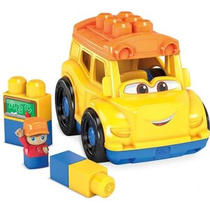 MEGA BLOKS First Builders Lil'Véhicule Le bus scolaire - 5 blocs - 12 mois et +