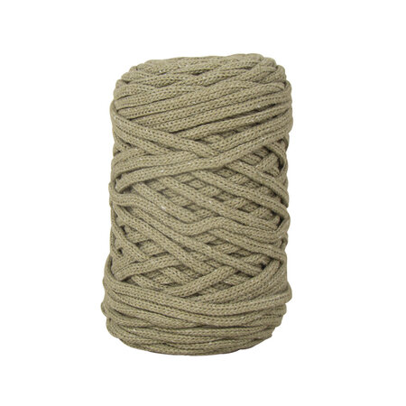 Fil à crocheter Tressé Braidy Recycling 4mm Roseau