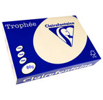 Ramette 500 feuilles papier 80g a4 210x297 mm certifié fsc ivoire trophée