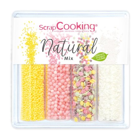 Mix de décors sucrés - teintes naturelles