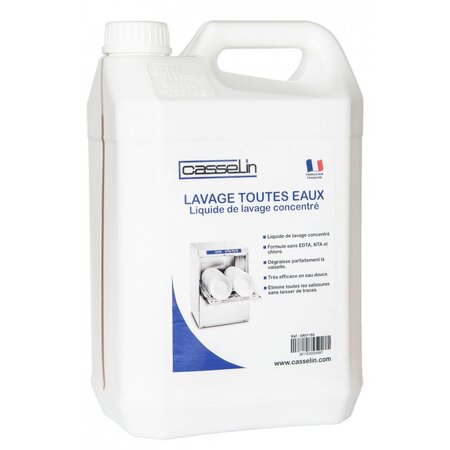 Liquide de lavage toutes eaux 5 litres - casselin -  - 5