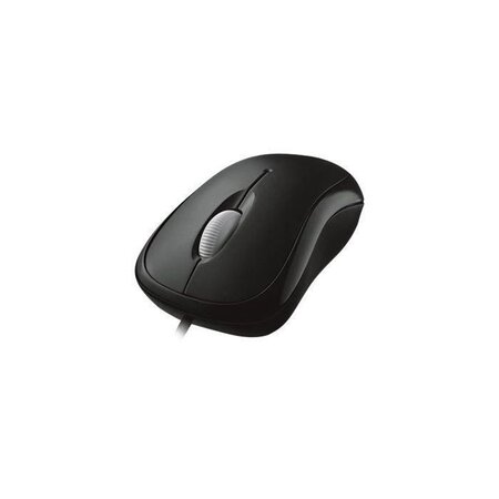 Microsoft basic optimal mouse - souris optique - 3 boutons - filaire usb - noir
