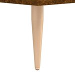 vidaXL Tables de chevet 2Pièces chêne fumé 40x35x47 5cm bois d’ingénierie