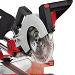Einhell scie à onglet radiale 1800w te-sm 2131 dual