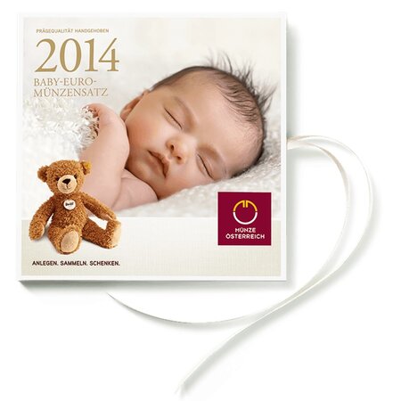 Coffret série euro BU Autriche 2014 (naissance)