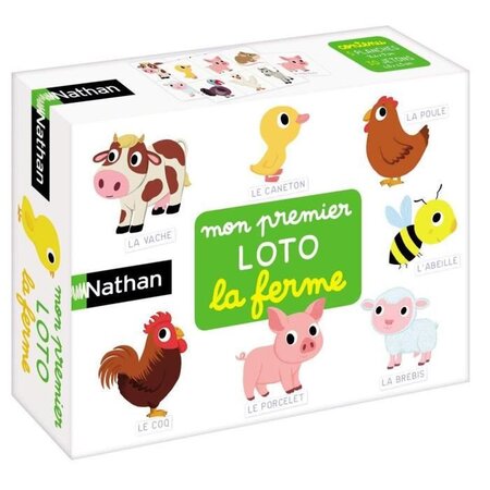 Nathan - mon premier loto la ferme