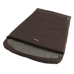 Outwell sac de couchage double campion lux marron