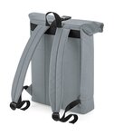 Sac à dos roll-top polyester recyclé - BG286 - gris